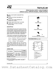 TS27L2ACDT datasheet pdf ST Microelectronics