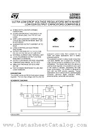 LD2981ABM28TR datasheet pdf ST Microelectronics