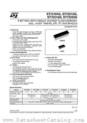 ST72C254G2M5 datasheet pdf ST Microelectronics