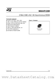 M68AR128M datasheet pdf ST Microelectronics