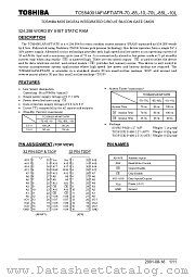 TC554001AFT-85 datasheet pdf TOSHIBA