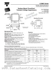 1.5SMC350A datasheet pdf Vishay