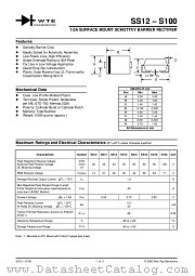 SS19-T1 datasheet pdf Won-Top Electronics