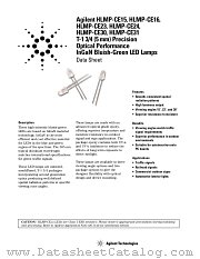 HLMP-CE15-UVCDD datasheet pdf Agilent (Hewlett-Packard)