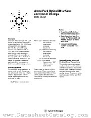 HLMP-CW72-LP000 datasheet pdf Agilent (Hewlett-Packard)
