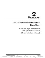 PIC18F8621T-I/PT datasheet pdf Microchip