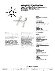 HLMP-EL27-Q0R00 datasheet pdf Agilent (Hewlett-Packard)