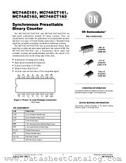 MC74AC161D datasheet pdf ON Semiconductor