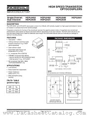HCPL0501R2 datasheet pdf Fairchild Semiconductor