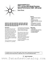 HLMP-CB37-RU0DD datasheet pdf Agilent (Hewlett-Packard)