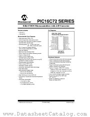 PIC16C72T-20E/SO datasheet pdf Microchip