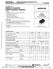MHW9188 datasheet pdf Freescale (Motorola)