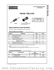 1N4150_T50R datasheet pdf Fairchild Semiconductor