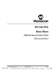 PIC16C554-20I/SO datasheet pdf Microchip