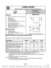 1.5SMC75CA datasheet pdf Taiwan Semiconductor