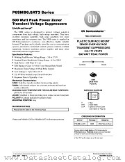 P6SMB11A datasheet pdf ON Semiconductor
