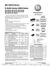MC14011BFEL datasheet pdf ON Semiconductor