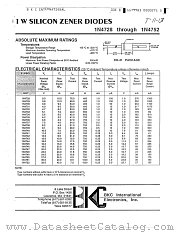 1N755A datasheet pdf BKC International Electronics