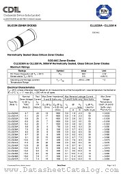 CLL5246B datasheet pdf Continental Device India Limited