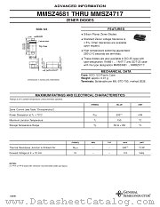 MMSZ4682 datasheet pdf General Semiconductor