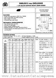 SMBJ5943B datasheet pdf Jinan Gude Electronic Device