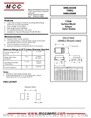 SMBJ5349B datasheet pdf MCC