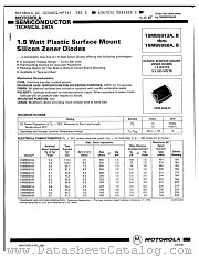1SMB5938A datasheet pdf Motorola