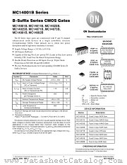 MC14011BDT datasheet pdf ON Semiconductor
