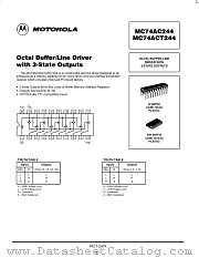 MC74AC244DT datasheet pdf ON Semiconductor