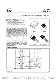 L7920CT datasheet pdf SGS Thomson Microelectronics