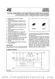 LD2981ABU40TR datasheet pdf SGS Thomson Microelectronics