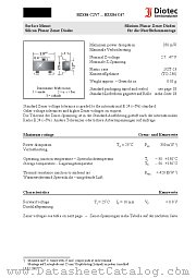 BZX84C11 datasheet pdf Diotec Elektronische