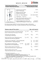 BZW06-31 datasheet pdf Diotec Elektronische