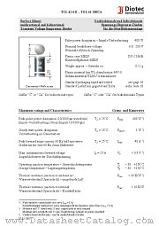 TGL41-7.5A datasheet pdf Diotec Elektronische