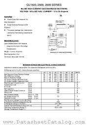 GL25-04 datasheet pdf TRSYS