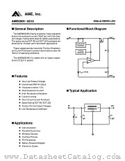 AME8810DEGT datasheet pdf Analog Microelectronics
