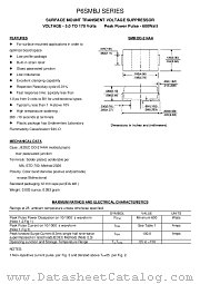 P6SMBJ6.0C datasheet pdf TRSYS