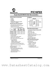PIC16CR83-10I/SO datasheet pdf Microchip