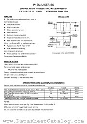 P4SMAJ33CA datasheet pdf TRSYS