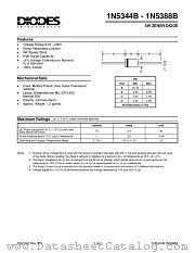 1N5355B datasheet pdf Diodes