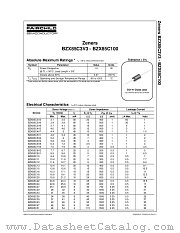 BZX85C16 datasheet pdf Fairchild Semiconductor