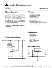 AME8808EECS datasheet pdf Analog Microelectronics