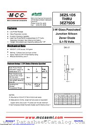 3EZ30D5 datasheet pdf Micro Commercial Components