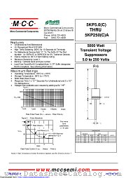 5KP12CA datasheet pdf Micro Commercial Components