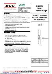 P6KE47C datasheet pdf Micro Commercial Components