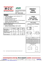 SMAZ7V5 datasheet pdf Micro Commercial Components