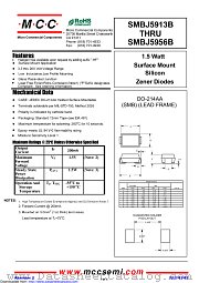 SMBJ5943B datasheet pdf Micro Commercial Components