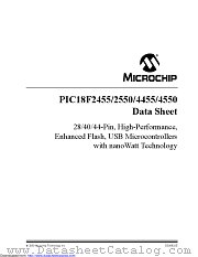 PIC18LF2455-I/SP datasheet pdf Microchip