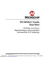 PIC18F44J11T-I/PT datasheet pdf Microchip
