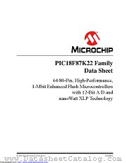 PIC18F67K22-I/PT datasheet pdf Microchip